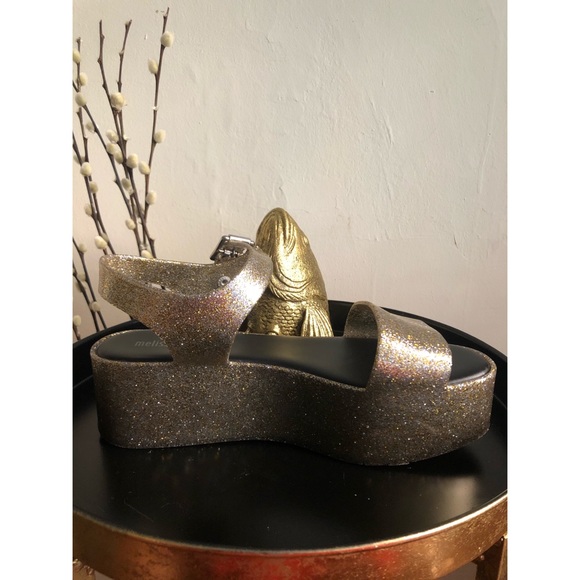 Melissa Glitter mar sandals platforms - Picture 2 of 16